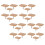 60Pcs ABS Iron Drawer Universal Leg Sliders 3