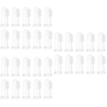 30Ensembles Silicone Blanches Usage Pour Animaux