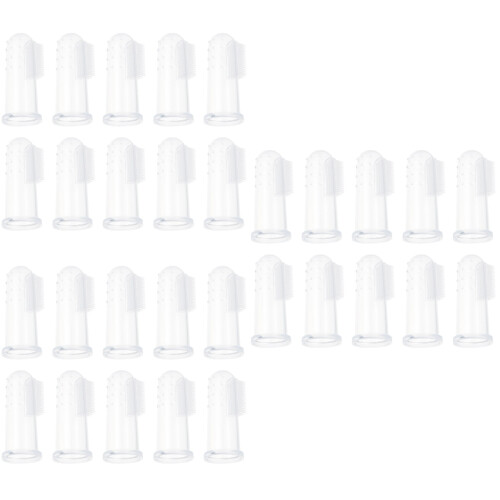 30Ensembles Silicone Blanches Usage Pour Animaux