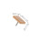 60Pcs ABS Iron Drawer Universal Leg Sliders 11