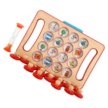 1Ensemble Jeu De Et Mémoire En Bois Pour Enfants
