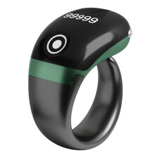 S7pro Electronic Finger Counter with OLED Display 0-99999 Ring Counter Type C  APP Control Green