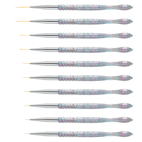 4Sets Manicure Pens Multi Color PVC Handle Nail Art Drawing Tools 2