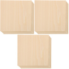 15Pièces Planches Bois Massif Non Fini Pour Décoration Bricolage