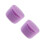 2Pcs Violet Pc Retainer Caring Case Portable Storage 7