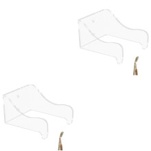 2Pièces Crochets Transparent Pour Guitares, Ukulélés Et Violons