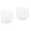 2Pcs White Roller Curtain Bead Chain Sturdy Blind Chain Cord 4