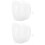 2Pcs White Roller Curtain Bead Chain Sturdy Blind Chain Cord 5