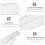 9Pcs Delicate Bendable PVC Rulers Color-Changing Measurement Tools 7