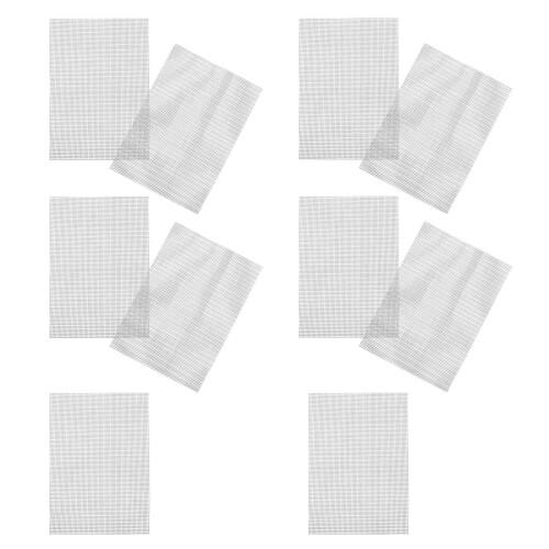 Durable Grey Mesh Window Screen Repair Patch Self-Adhesive Kit 1