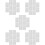 Durable Grey Mesh Window Screen Repair Patch Self-Adhesive Kit 9
