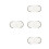 4Pcs Double Pedal Drum Patch White Drum Protection Sticker Easy Use 11