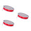 3Pcs Red Elastic Beading Threads Durable DIY Handmade Jewelry Cord 4