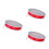 3Pcs Red Elastic Beading Threads Durable DIY Handmade Jewelry Cord 6