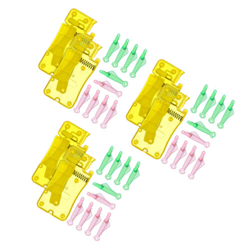 3Sets Multi-Use Sewing Threader Kit Plastic Fish Mouth for DIY Use 2