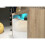 Sideboard Aether 155cm - Oak & White Gloss Doors and LED Lights 3