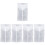 5Pcs White Garment Bags Clothes Covers for Storage 5