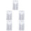 5Pcs White Garment Bags Clothes Covers for Storage 6