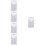 5Pcs White Garment Bags Clothes Covers for Storage 11