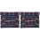 2Pcs Breathable Oxford Cloth Wheelchair Back Support Removable Cushion 4