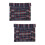 2Pcs Breathable Oxford Cloth Wheelchair Back Support Removable Cushion 8