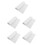 5Pcs White Felt Calligraphy Pad Smooth Writing Desk Mat for Students 4