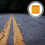 3Pcs Easy Install Yellow Plastic Reflective Roadside Safety Markers 7