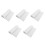 5Pcs White Felt Calligraphy Pad Smooth Writing Desk Mat for Students 6