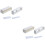 2Pcs White Wall Mounted Umbrella Rack Adhesive Storage Holder for Home 6