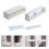 2Pcs White Wall Mounted Umbrella Rack Adhesive Storage Holder for Home 10