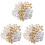 3Sets Boat Canvas Snap Kit Durable Copper Marine Fastener in Silver 3