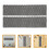 16Pcs Grey Conditioner Filters Washable Reusable for Home 9