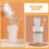 8Sets Compact Travel Toothbrush Case Pp+ps Portable Toothpaste Storage 5