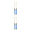 2Pairs Blue Wooden Drum Brushes Durable Percussion Sticks for Drum Set 5
