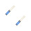 2Pairs Blue Wooden Drum Brushes Durable Percussion Sticks for Drum Set 7