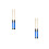 2Pairs Blue Wooden Drum Brushes Durable Percussion Sticks for Drum Set 9