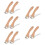 10Pcs Practical Bakelite Pot Handle Convenient Detachable Wok Handle 10
