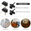 4 Pcs Office Desk Lock Drawer Lock With Random 6