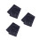 3Pcs Collapsible Black Sofa Armrest Organizer for Daily Gear 6