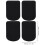 De Patches Embouchure Saxophone Silicone Antidérapants Noir 2