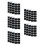 De Patches Embouchure Saxophone Silicone Antidérapants Noir 9
