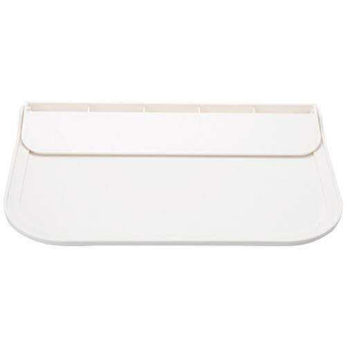 4Pcs Bathroom Wall Mounted Foldable Floating Shelf White PP 1