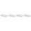 4Pcs Bathroom Wall Mounted Foldable Floating Shelf White PP 6