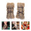4Pairs Fluffy Bracers Multi Color Adjustable Wrist Guards 9