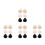 12Pairs Soft Latex Bra Pad Inserts Teardrop Shape for Enhanced Support 6