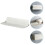 4Pcs Bathroom Wall Mounted Foldable Floating Shelf White PP 11