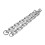 2Pcs Silver Purse Handle Chain Zinc Alloy Durable Shoulder Bag Strap 3