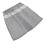 4Pcs Mini Dollhouse Window Drapes Black Fabric Striped Curtains 2