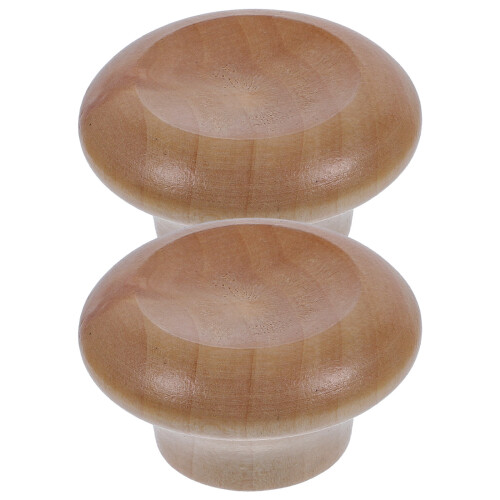 10Pcs Wood Pot Lid Knobs Wear-Resistant Small Lid Handles 2