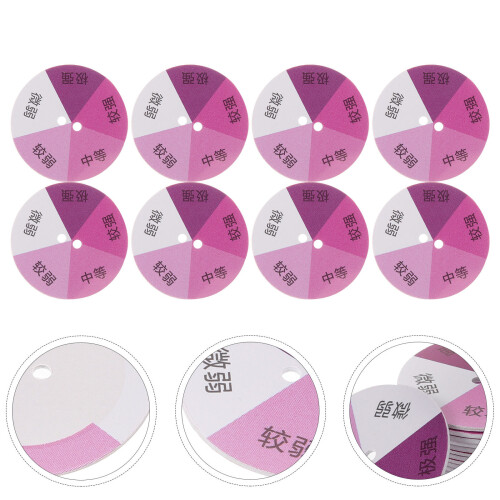 100Pcs Lightweight Violet Uv Indicator Cards for Outdoor Testing 1